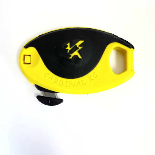 Cardinal Safety Co Cardinal Switch Mini Safety Cutter, Replaceable Cartridge, 3in L, Yellow - C-111KCY