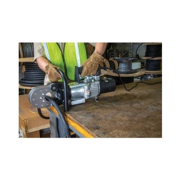 Enerpac 382 Ton Capacity, Electric Wire And Cable Cutter, Maximum Material Diameter 217 In, 230V - EWCE55E
