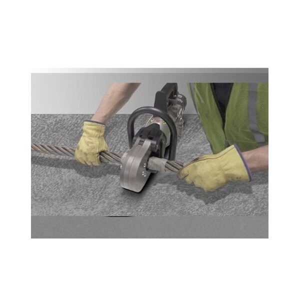 Enerpac 382 Ton Capacity, Electric Wire And Cable Cutter, Maximum Material Diameter 217 In, 230V - EWCE55E