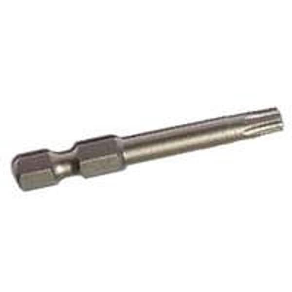 Camo Power Bit, T40 Drive, Torx Drive, 14 in Shank, Hex Shank, 2 in L, Hardened Carbon Steel - 333930