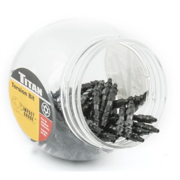 Titan TT-20 Doub End Torsion Bit, 50 pcs, 2-1/2" - 16182-50