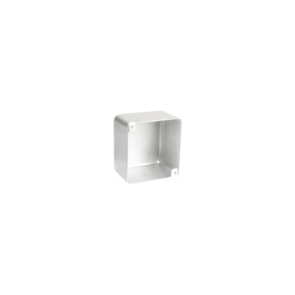 Southwire Electrical Box, 30.3 cu in, Square Box Type, Stainless Steel, Square Shape - 52171-BLNKSS