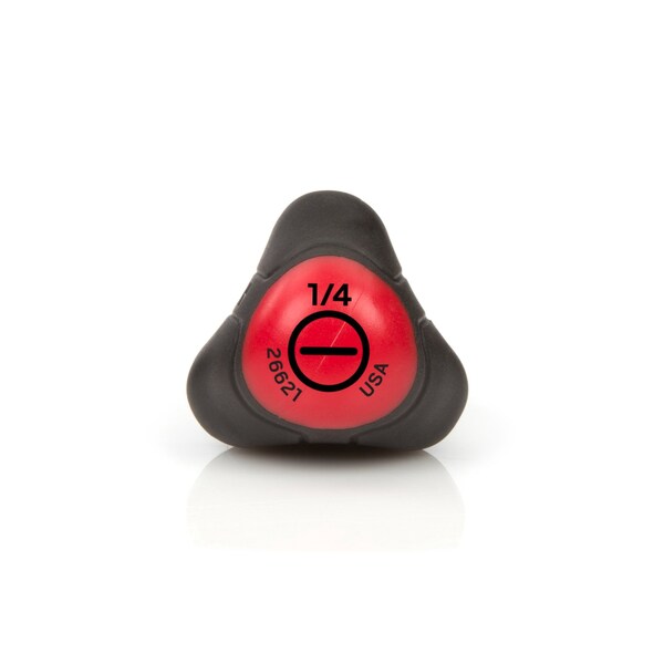Tekton Slotx1-1/2" Stubby Screwdr 1/4" 1.5 in. Round - 26621