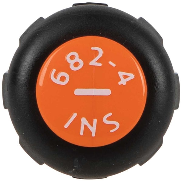 Klein Tools Insulated Screwdriver, 1/4-Inch Cabinet Tip, 4-Inch Round Shank - 6824INS