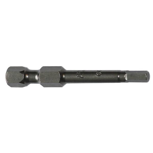 Apex Tool Group Power Bit, SAE, 1/4", Hex Power Drive, PK5 - AM-05-35-5PK