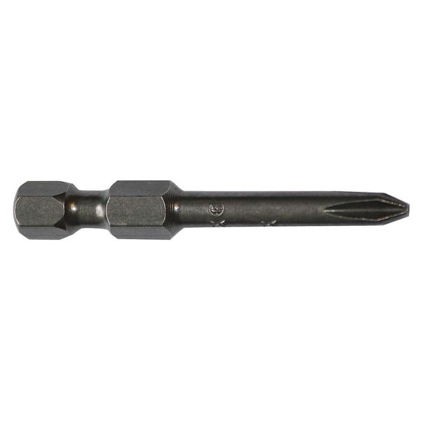 Apex Tool Group Power Bit, SAE, 1/4", Hex Power Drive, PK5 - 492R-5PK