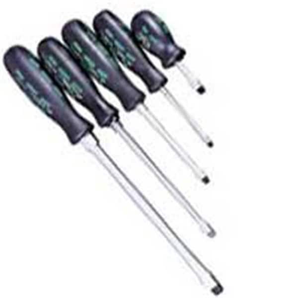 K-Tool International K Tool International KTI16001 5 Piece Slotted Screwdriver Set - KTI16001