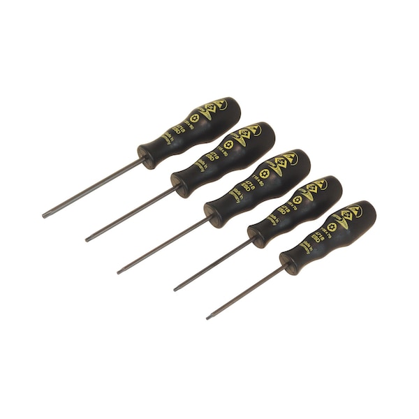 C.K Triton ESD Screwdriver TX Set of 5 - T4730ESD