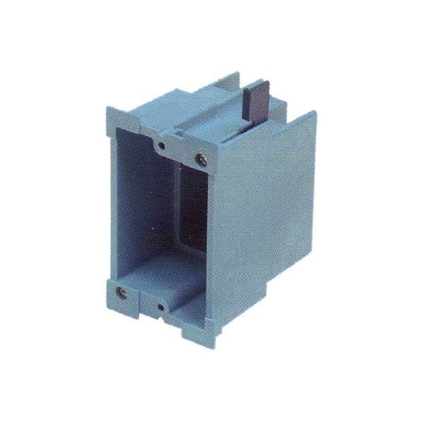 Abb Electrical Box, 18 cu in, Old Work Outlet Box Type, 1 Gang, PVC - BH118R