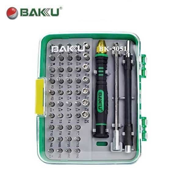 Baku 47 in 1 Precision Screwdriver Bit Set of Professional Hand Tools - BAKU-BK3051