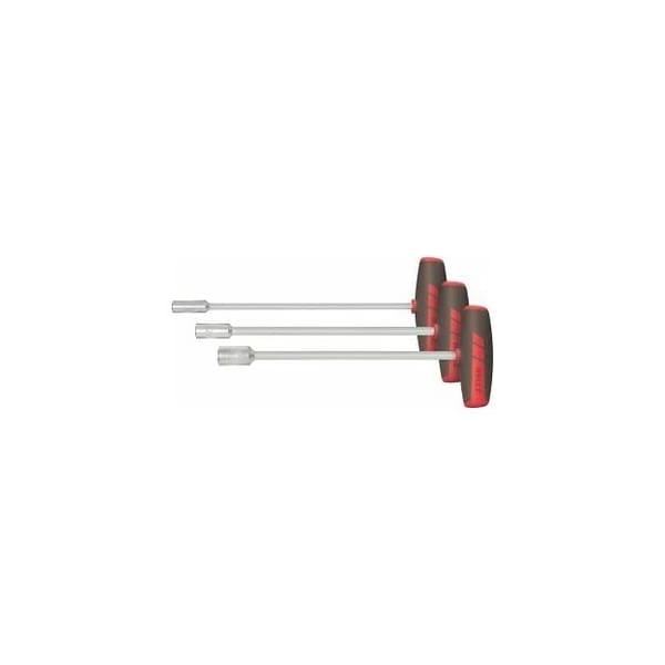 Holex T-Handle Nut Driver Set, 3 Pc, 8 mm to 13 mm - 622736 3