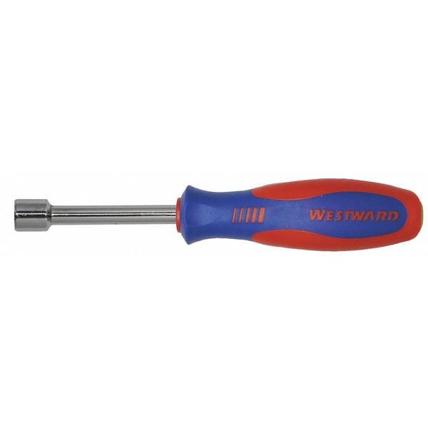 Westward Nut Driver, Metric, Hollow Round, 9.0mm - 401L45