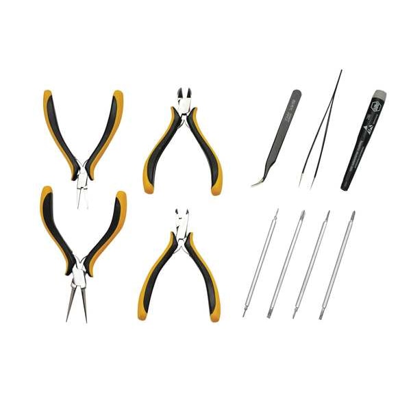 Wiha 4 1/2 in Precision Diagonal Cutting Plier Semiflush Cut Uninsulated - 32702