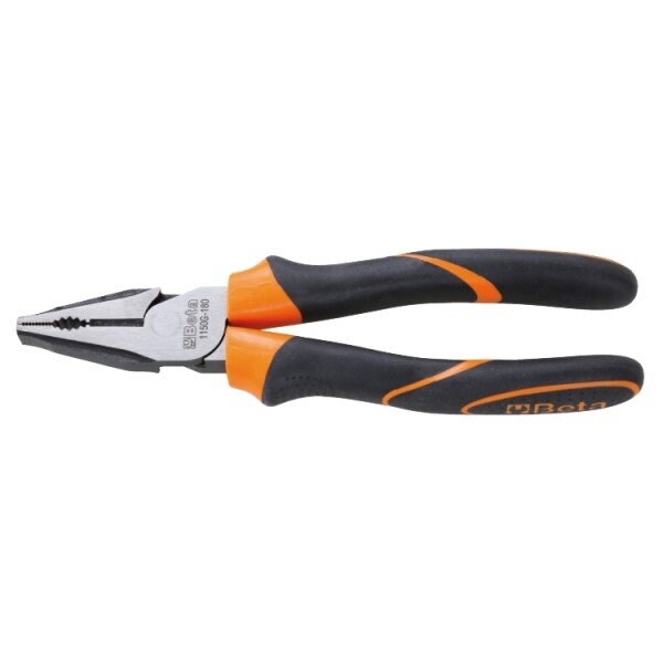 Beta 1169GBM/D3 3-Piece Plier Set - 1 Universal Plier, 1 Long Half Round Nose Pliers and 1 Nippers - 011690273