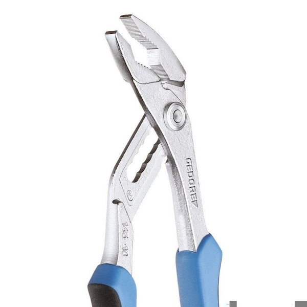 Gedore Water Pump Pliers, 10", 7 settings, Length: 260mm - 145 10 JC