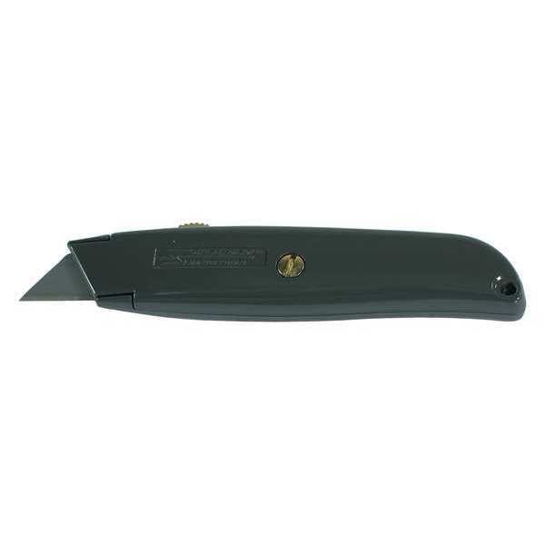 Partners Brand Utility Knife, Standard, Gray, PK10 Utility, 10 PK - KN115