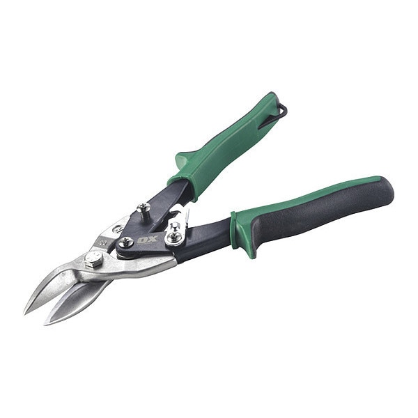Ox Tools Aviation Snips, Right Cut, Right, Heat Treated Alloy Jaws - OX-P231002