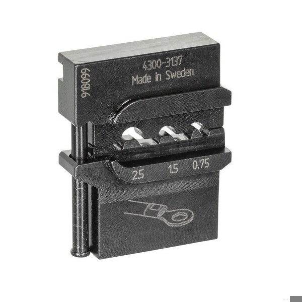 Gedore Module Insert, Non-Insulated Terminals, Insulated / Uninsulated: Uninsulated - 8140-04