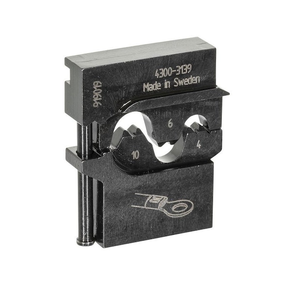 Gedore Module Insert, Non-Insulated Terminals, Insulated / Uninsulated: Uninsulated - 8140-04