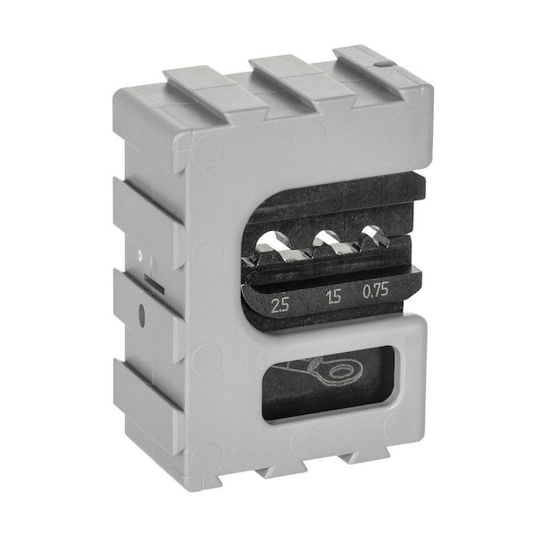 Gedore Module Insert, Non-Insulated Terminals, Insulated / Uninsulated: Uninsulated - 8140-04