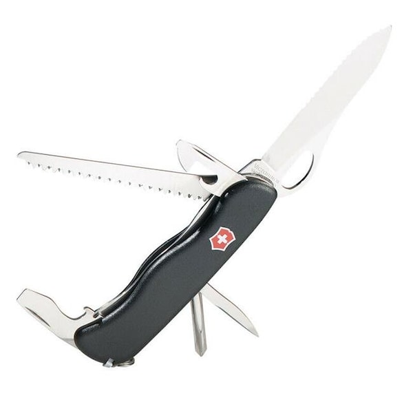 Victorinox Swiss Army Victorinox-Swiss Army 318165 One Hand Trekker Knife - 318165