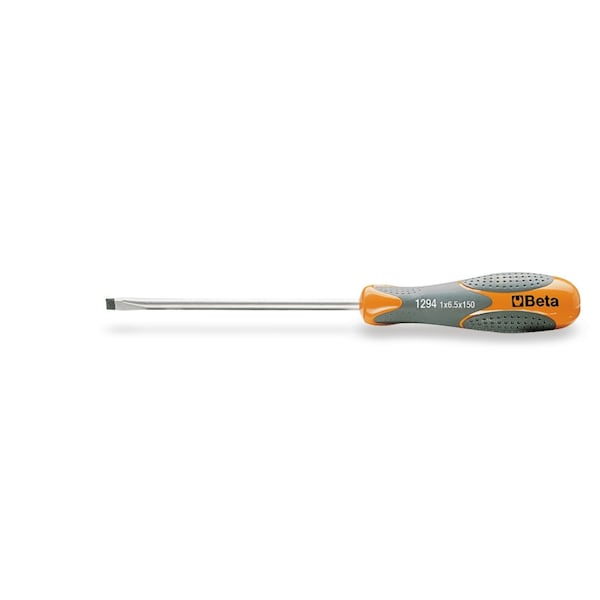 Beta 1294 Screwdriver for Headless Slotted Screws, 6.5 x 6.5 x 150 mm - 012940027