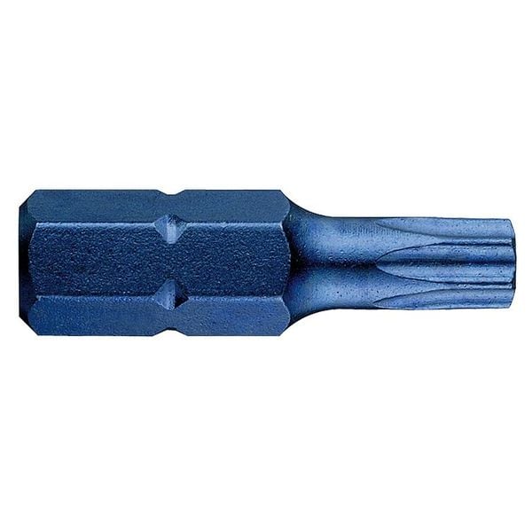 Westward Torsion Bit, SAE, 1/4", Hex, T20, 1", PK5 - 40L606