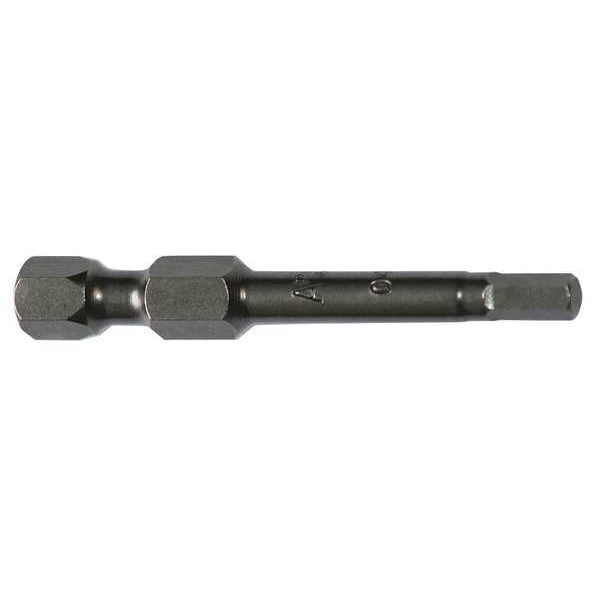 Apex Tool Group Power Bit, Metric, 1/4", PK5 - AM-6MM-4-5PK