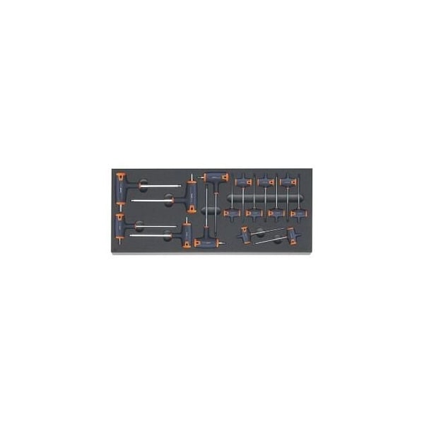Garant 15 Pc T-Handle Screwdrivers Set in Foam - 953286 15
