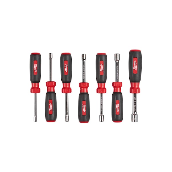 Milwaukee Tool 7 PC Hollow Shaft Metric Nut Driver Set - 48-22-2417