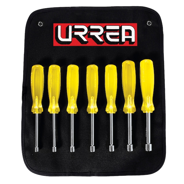 Urrea Metri nut driver, Set of 7 Pieces - 9230M