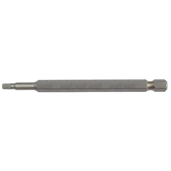 Eight Tool EX-IMPACT HIGH IMPACT HEX BIT 6.35MM SHANK 9MM GROOVE, 3 X 100MM OAL - EA-610 3mm x 100