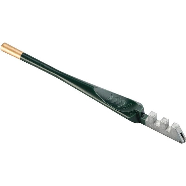 Fletcher-Terry Straight End Glass Cutter, 2 to 3 mm Cutting Capacity, Steel Body - 01-115/01ACP