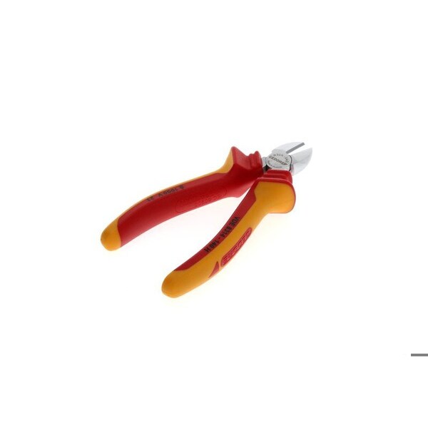 Gedore Insulated Diagonal Cutter, 5-1/2", Handle Type: VDE Insulating Sleeves - VDE 8314-140 H