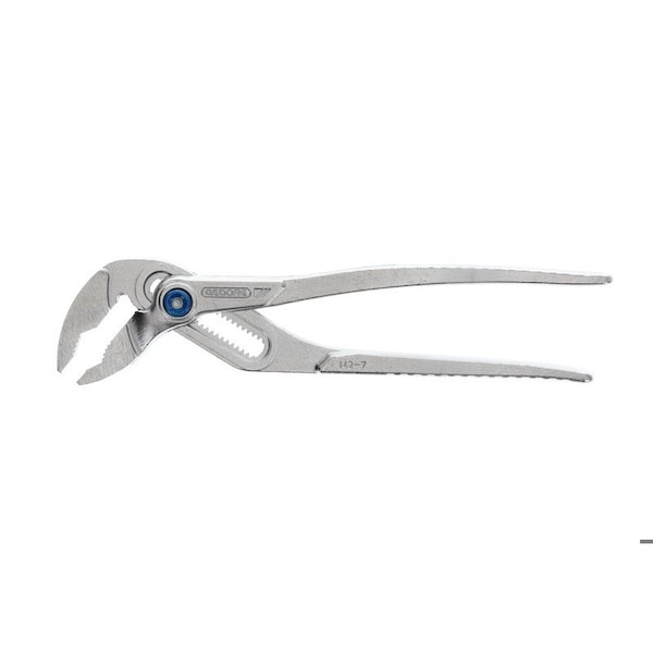 Gedore Self-Adj Water Pump Pliers, 7", Material: GEDORE Special Chrome-Vanadium Steel - 142 7 C