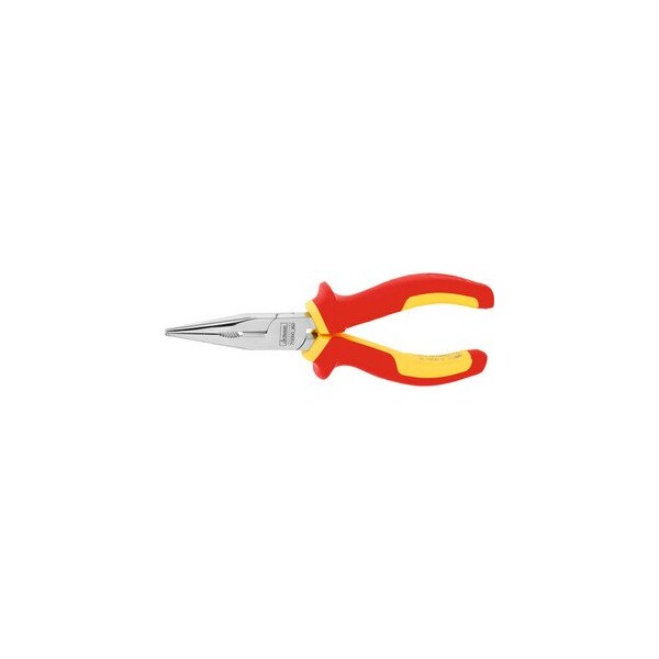 Garant Snipe nose pliers- straight VDE insulated- overall length: 160mm - 713310 160