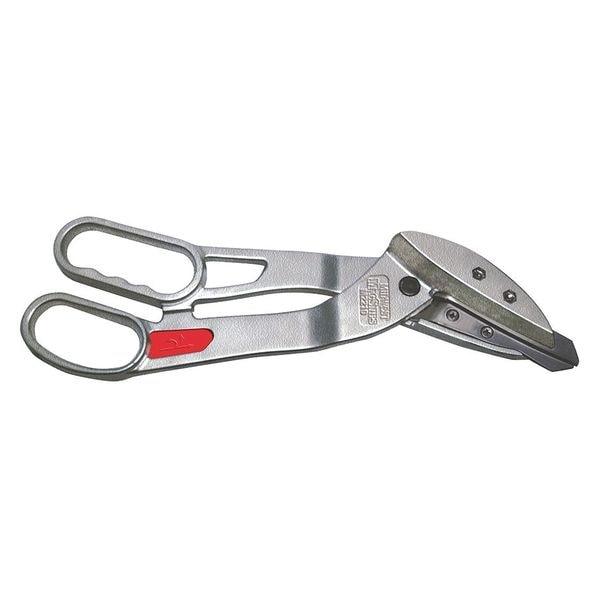 Midwest Offset Left Replaceable Blade Snip, Straight/Tight Curve, 13", Blade: Vinyl, Handles Magnesium - MWT-2210