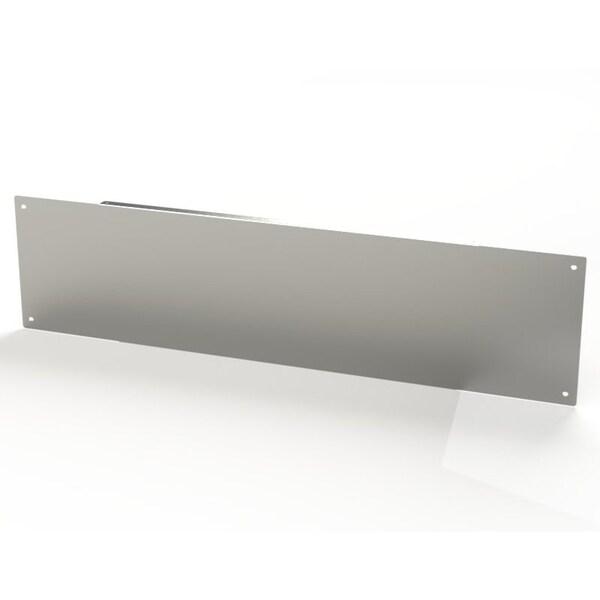 Saginaw Control & Engineering Louvered skirts, 12 in. H x 47-3/4 in. W x 1 in. L, 304 Stainless Steel - SCE-SK124856SS