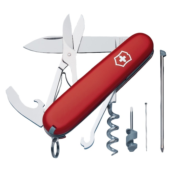 Swiss Army Brands 2024 Victorinox 54941 Compact Red 91Mm - VIC-1.3405-X1