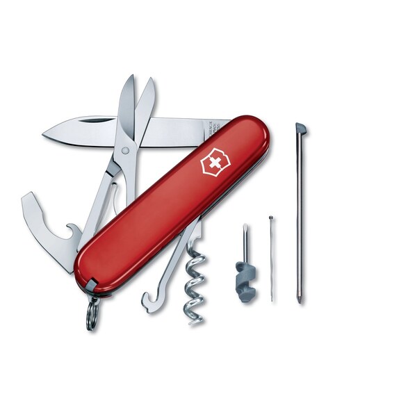 Swiss Army Brands 2024 Victorinox 54941 Compact Red 91Mm - VIC-1.3405-X1