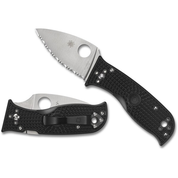 Spyderco 2024 Spyderco, Reveal 11, Lil' Temperance 3 Lightweight - SPY-C69SBK3