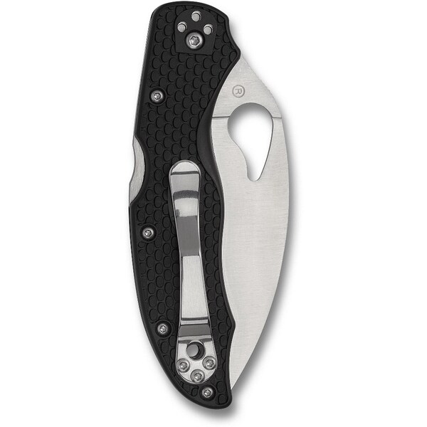 Spyderco 2023 Spyderco Reveal 9, Harrier 2 Wharncliffe, Plain Edge - SPY-BY01PBKWC2