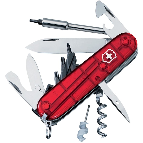 Swiss Army Brands 2023 Victorinox 54919 Cybertool S Ruby 91Mm - VIC-1.7605.T-X1