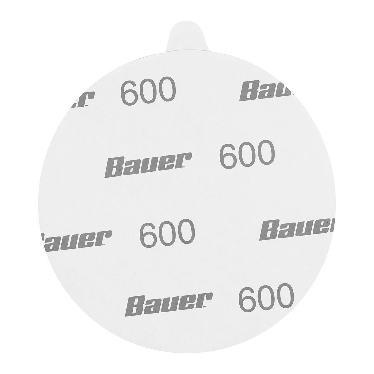 Discos de lija PSA Bauer de 6 pulgadas, 600 Granos con Grano de Óxido de Aluminio, Paquete de 5 - 58304