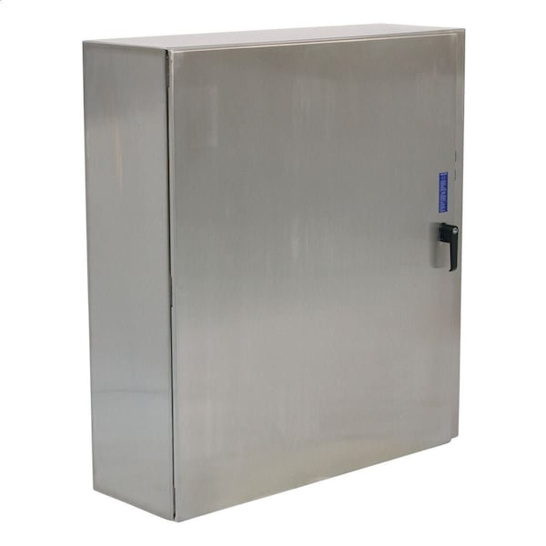 Wiegmann 316 Stainless Steel Electrical Enclosures, 48 in H, 12 in D, 38 in W, NEMA 4, 12 - N412483812CDSSA
