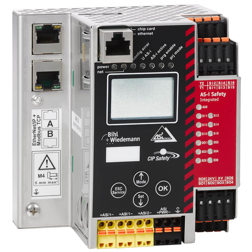 Bihl Wiedemann Gateway ASi-3 CIP Safety over EtherNet/IP ModbusTCP ...