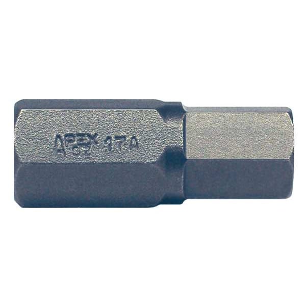 Apex Tool Group Torsion Bit, SAE, 7/16", Hex, 1/2", 7/8" - SZ-17-A