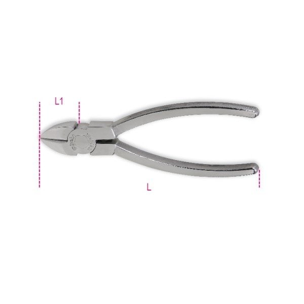 Beta 1082INOX Stainless Steel Diagonal Cutting Nippers, 150 mm Length - 010820350