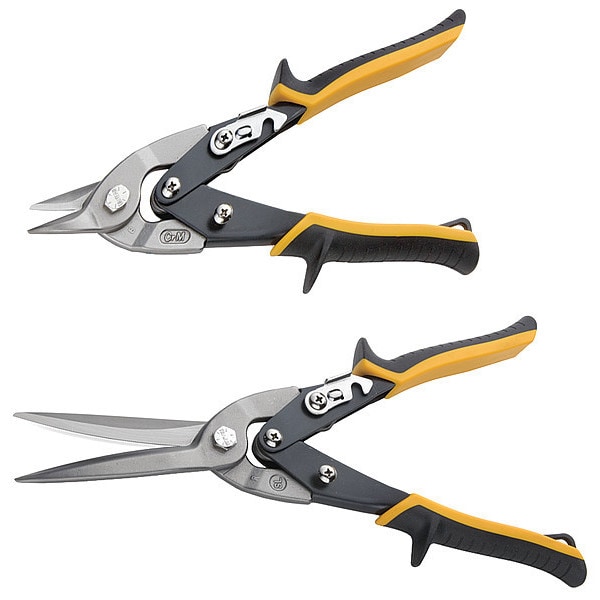 Williams Aviation Snips Set, Long Straight, 9", 11-3/8" - 28255