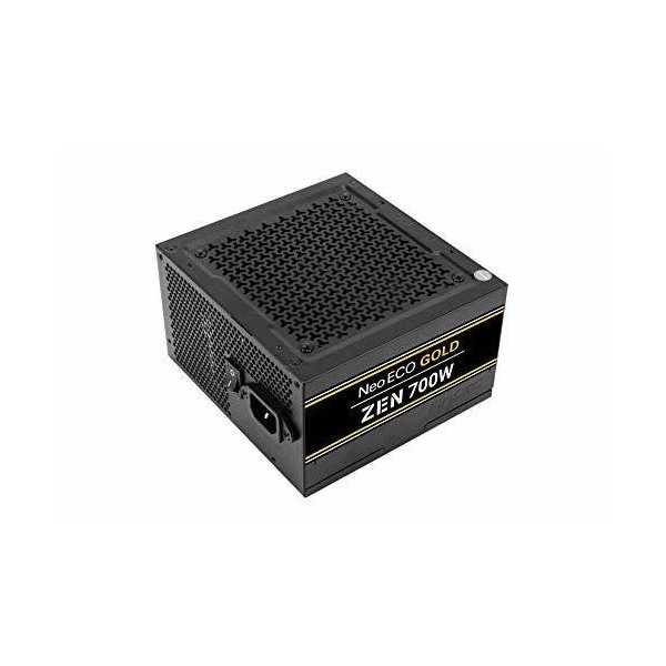 Antec Power Supply, 100 to 240V AC, 3.3/5/12/-12/5V DC, 700W, 18/18/58/0.3/2.5A - NE700GZEN